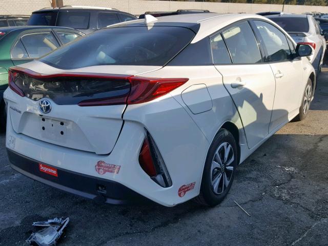 JTDKARFP9J3076637 - 2018 TOYOTA PRIUS PRIM 白色 照片 4