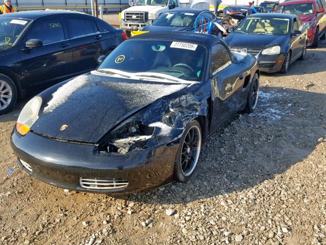 WP0CA2986WU621128 - 1998 PORSCHE BOXSTER BLACK photo 9