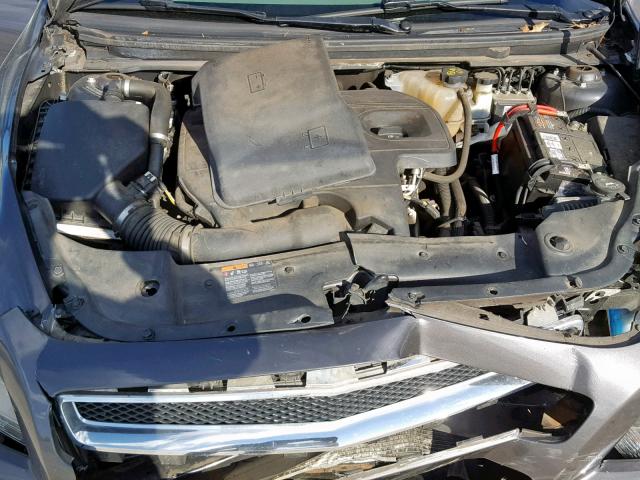 1G1ZB5EB0AF314859 - 2010 CHEVROLET MALIBU LS GRAY photo 7