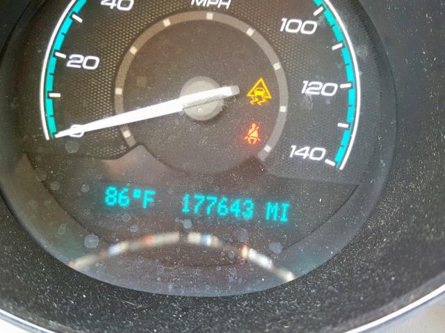 1G1ZB5EB0AF314859 - 2010 CHEVROLET MALIBU LS GRAY photo 8