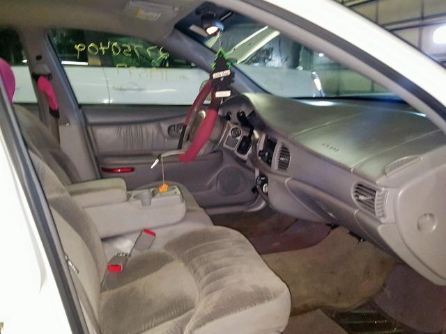 2G4WS52J741244323 - 2004 BUICK CENTURY CU WHITE photo 5