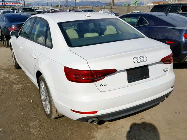 WAUGMAF48HN031561 - 2017 AUDI A4 ULTRA P WHITE photo 3