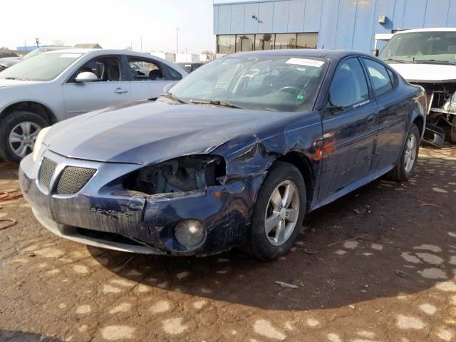 2G2WP552481169388 - 2008 PONTIAC GRAND PRIX BLUE photo 2
