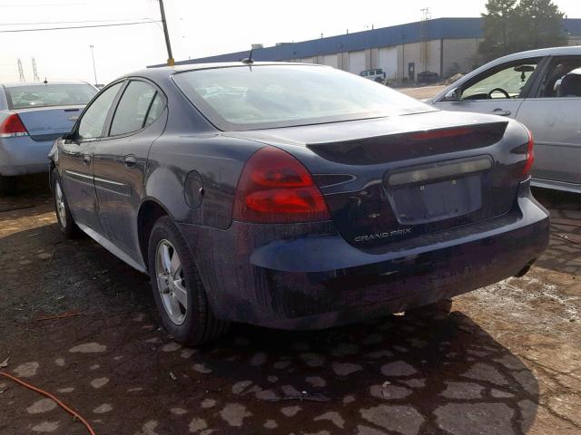 2G2WP552481169388 - 2008 PONTIAC GRAND PRIX BLUE photo 3
