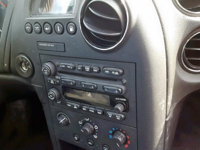 2G2WP552481169388 - 2008 PONTIAC GRAND PRIX BLUE photo 9