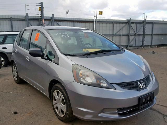 JHMGE8H21AC003170 - 2010 HONDA FIT SILVER photo 1