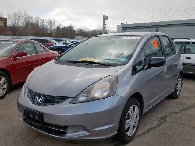 JHMGE8H21AC003170 - 2010 HONDA FIT SILVER photo 2