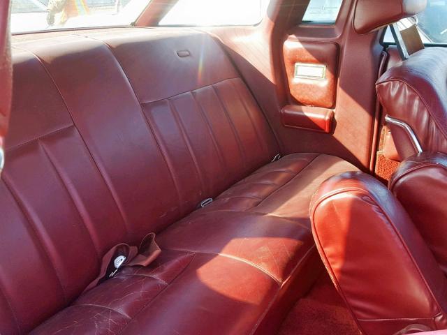 9J87H170490 - 1979 FORD THUNDERBIR RED photo 6