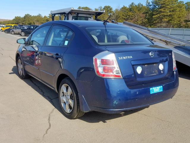 3N1AB61E69L642947 - 2009 NISSAN SENTRA 2.0 BLUE photo 3