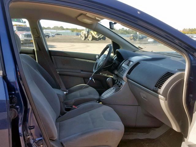 3N1AB61E69L642947 - 2009 NISSAN SENTRA 2.0 BLUE photo 5