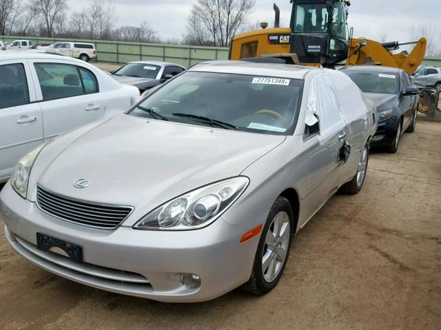 JTHBA30G465155682 - 2006 LEXUS ES 330 SILVER photo 2