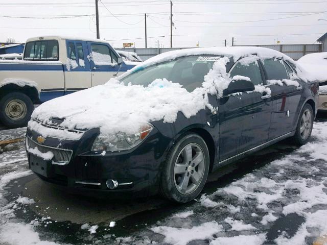 1G1ZK57B48F296678 - 2008 CHEVROLET MALIBU LTZ BLACK photo 2