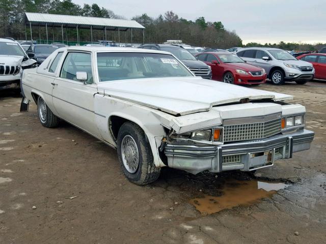 6D47S7E605790 - 1977 CADILLAC CADILLAC WHITE photo 1