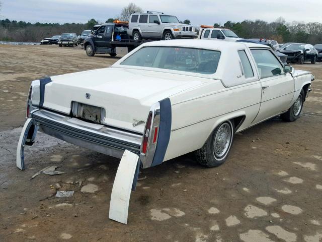 6D47S7E605790 - 1977 CADILLAC CADILLAC WHITE photo 4