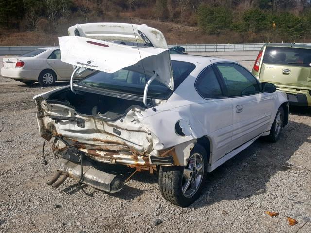 1G2NF12F42C238371 - 2002 PONTIAC GRAND AM S WHITE photo 4