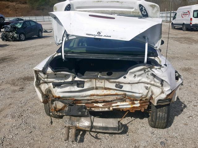 1G2NF12F42C238371 - 2002 PONTIAC GRAND AM S WHITE photo 9