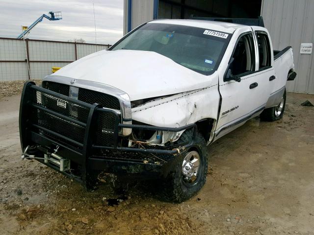 3D7KS28C95G797063 - 2005 DODGE RAM 2500 S თეთრი ფოტო 2