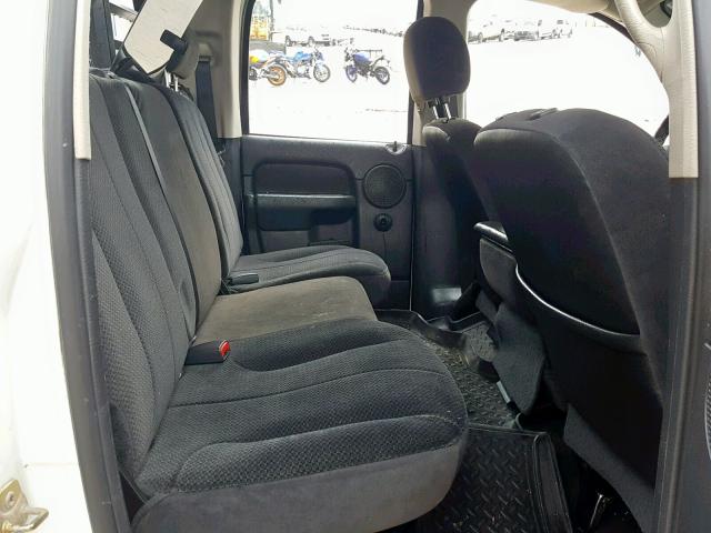 3D7KS28C95G797063 - 2005 DODGE RAM 2500 S თეთრი ფოტო 6