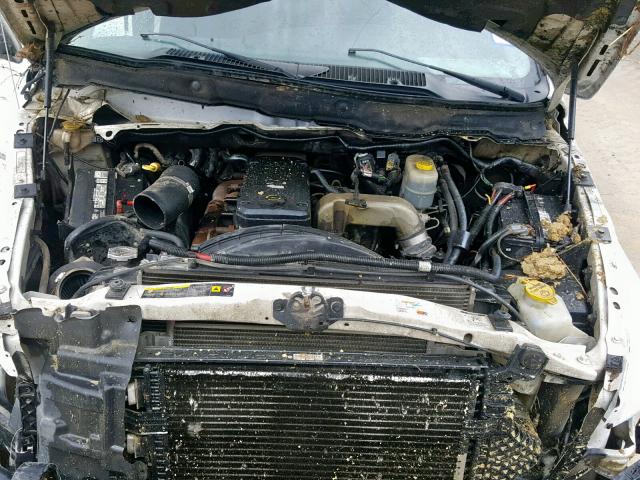 3D7KS28C95G797063 - 2005 DODGE RAM 2500 S თეთრი ფოტო 7