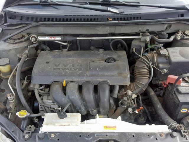 1NXBR32E14Z251662 - 2004 TOYOTA COROLLA CE SILVER photo 7