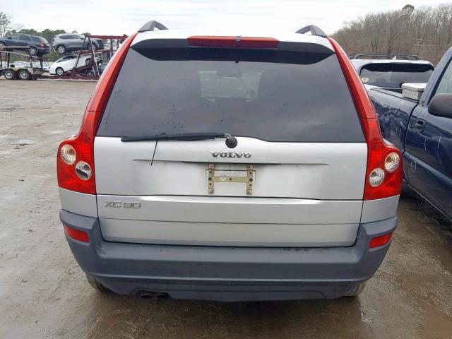 YV4CN592461236120 - 2006 VOLVO XC90 SILVER photo 10