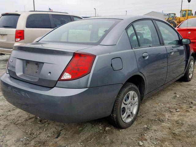 1G8AJ52F85Z109786 - 2005 SATURN ION LEVEL GRAY photo 4