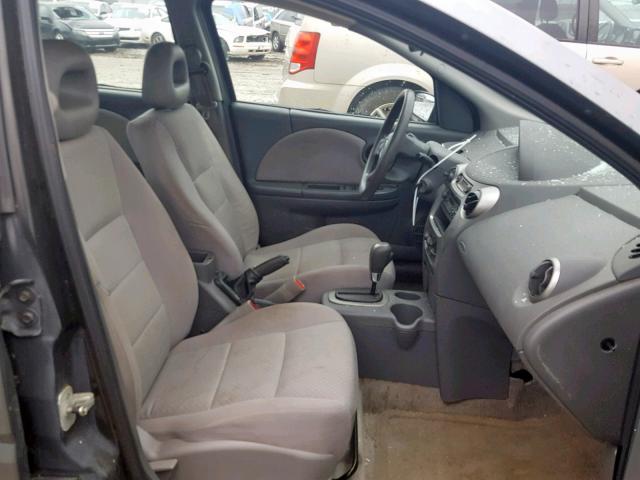 1G8AJ52F85Z109786 - 2005 SATURN ION LEVEL GRAY photo 5
