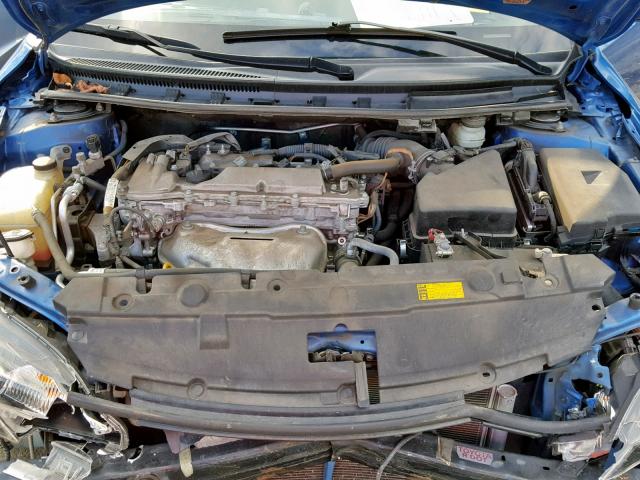 JTKJF5C71FJ001212 - 2015 TOYOTA SCION TC BLUE photo 7