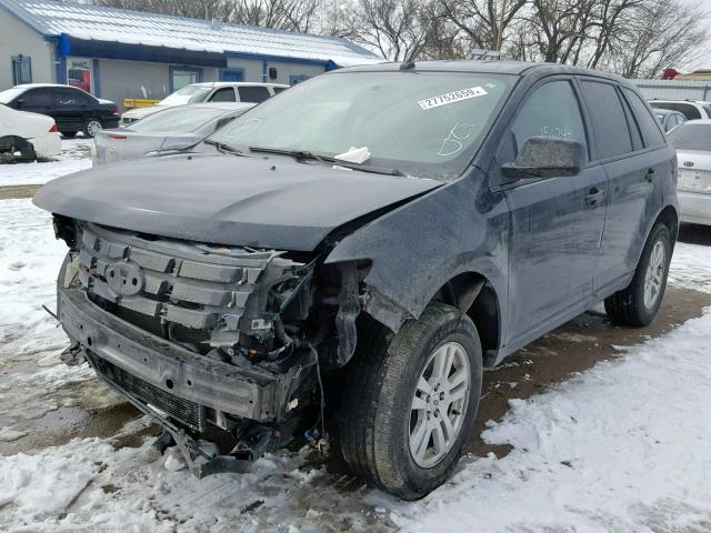 2FMDK36C99BA81148 - 2009 FORD EDGE SE BLUE photo 2