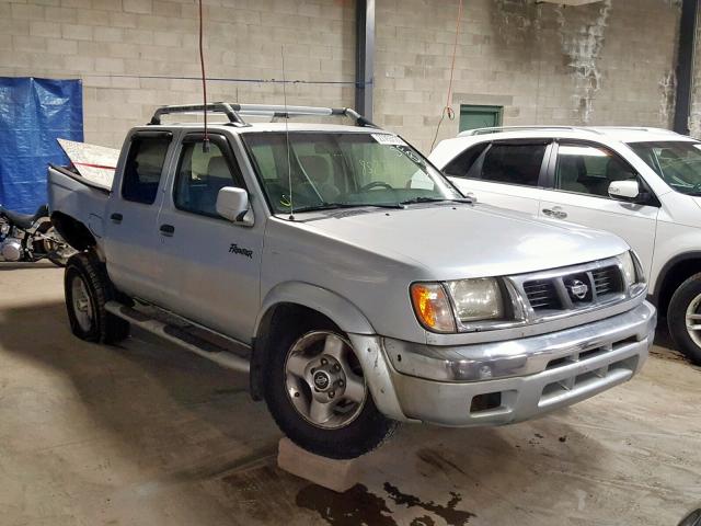 1N6ED27Y3YC362882 - 2000 NISSAN FRONTIER C SILVER photo 1