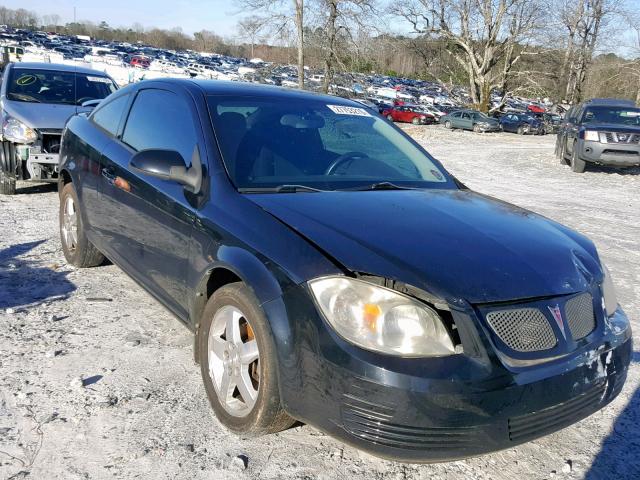 1G2AS18HX97256749 - 2009 PONTIAC G5 BLACK photo 1