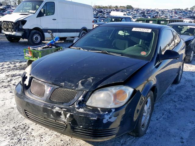 1G2AS18HX97256749 - 2009 PONTIAC G5 BLACK photo 2