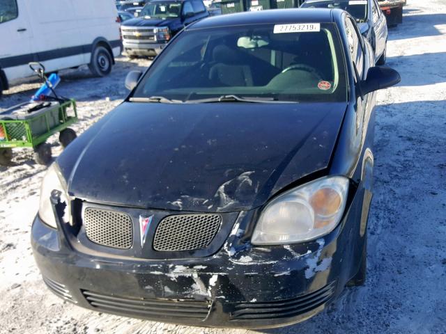 1G2AS18HX97256749 - 2009 PONTIAC G5 BLACK photo 9