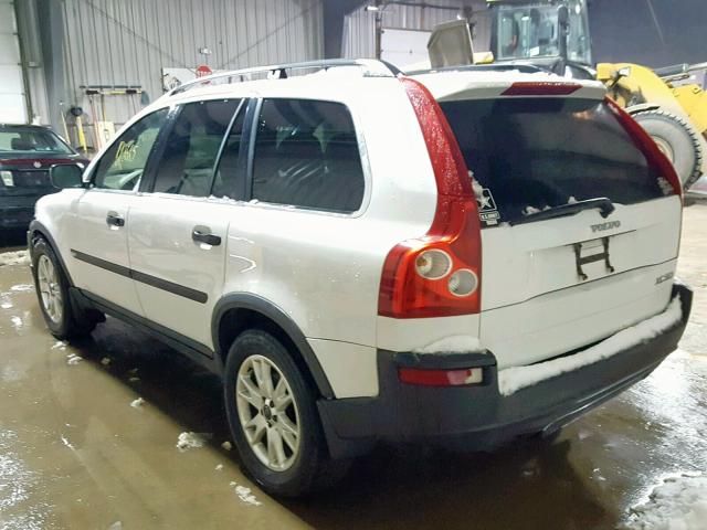 YV1CZ91H741055597 - 2004 VOLVO XC90 T6 YELLOW photo 3