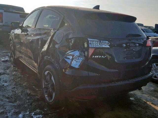 3CZRU5H53JM708549 - 2018 HONDA HR-V EX BLACK photo 3