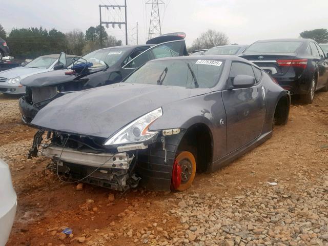 JN1AZ4EH3DM381067 - 2013 NISSAN 370Z BASE GRAY photo 2