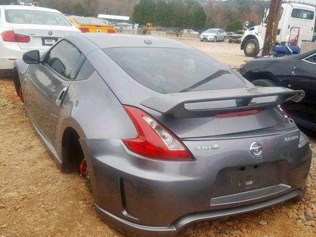 JN1AZ4EH3DM381067 - 2013 NISSAN 370Z BASE GRAY photo 3