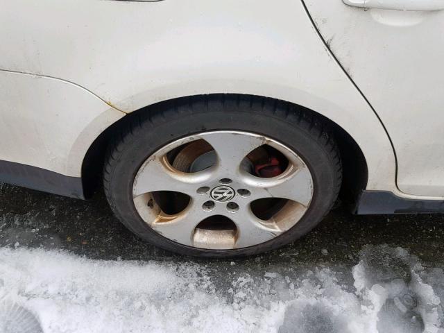 3VWDJ71K78M113960 - 2008 VOLKSWAGEN GLI თეთრი ფოტო 9