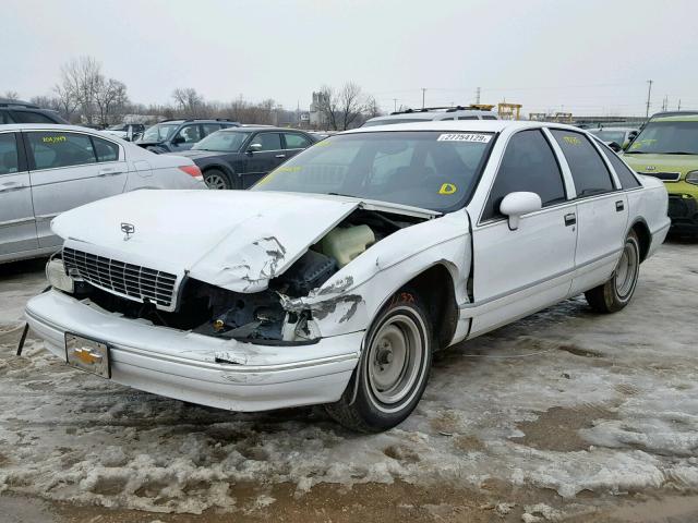 1G1BL52W2RR145606 - 1994 CHEVROLET CAPRICE CL WHITE photo 2