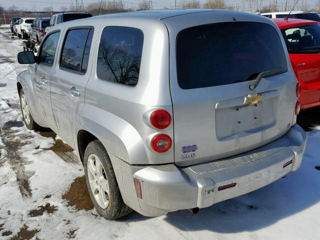 3GNDA23D37S580041 - 2007 CHEVROLET HHR LT SILVER photo 3