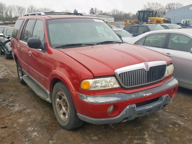 5LMPU28A0YLJ14529 - 2000 LINCOLN NAVIGATOR Қызыл фото 1