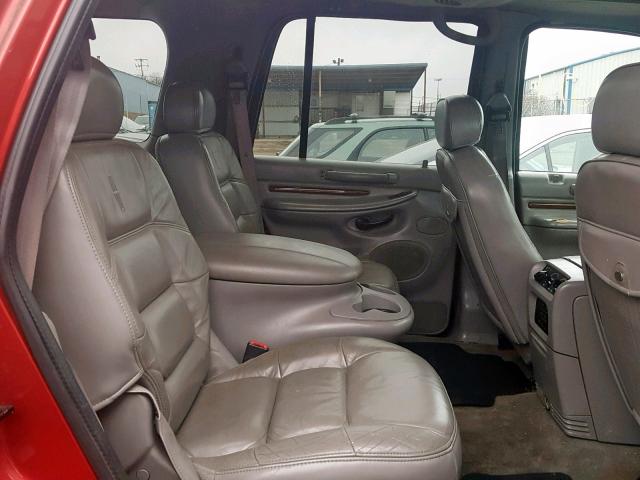 5LMPU28A0YLJ14529 - 2000 LINCOLN NAVIGATOR Қызыл фото 6
