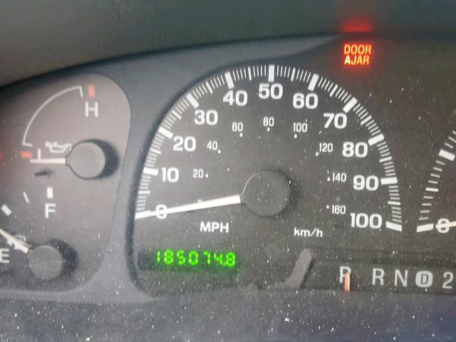 5LMPU28A0YLJ14529 - 2000 LINCOLN NAVIGATOR Қызыл фото 8