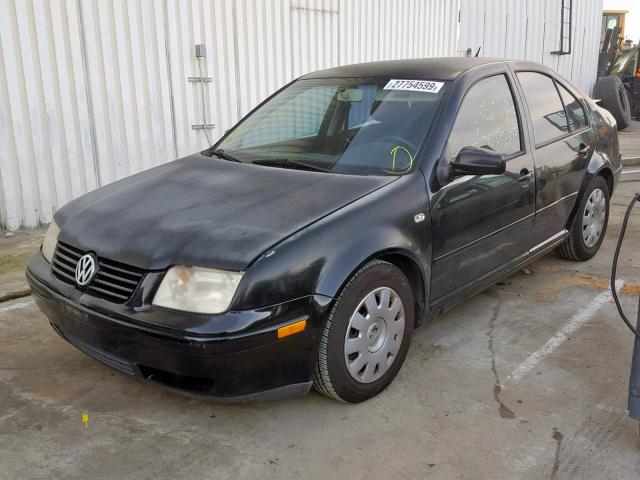 3VWRK69M63M000528 - 2003 VOLKSWAGEN JETTA GL BLACK photo 2