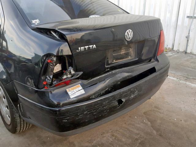 3VWRK69M63M000528 - 2003 VOLKSWAGEN JETTA GL BLACK photo 9