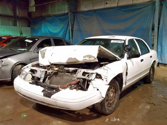 2FAHP71W26X159418 - 2006 FORD CROWN VICT WHITE photo 2