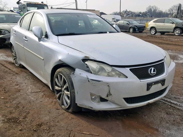 JTHCK262385023586 - 2008 LEXUS IS 250 WHITE photo 1