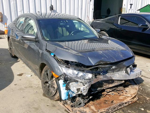 SHHFK7H79JU425670 - 2018 HONDA CIVIC EXL GRAY photo 1