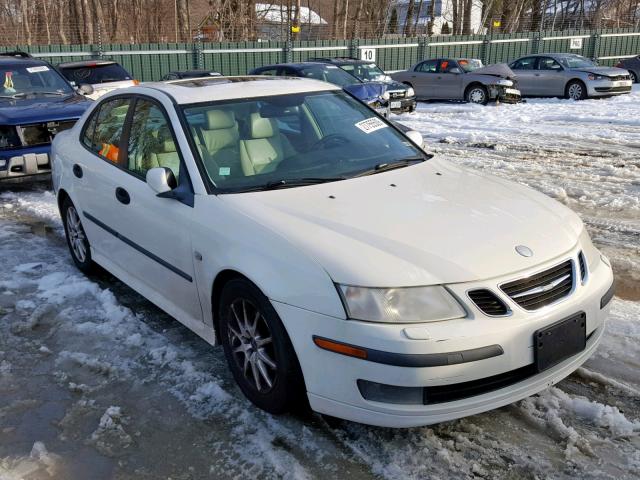 YS3FD49Y331050302 - 2003 SAAB 9-3 ARC WHITE photo 1