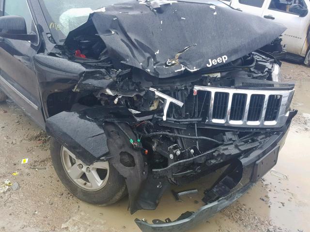 1C4RJEAG2CC311283 - 2012 JEEP GRAND CHER BLACK photo 9